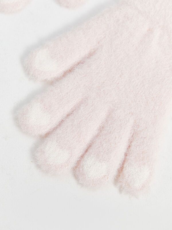 Moudda LC Waikiki - Gants tricot Fille Rose - Tunisie 2