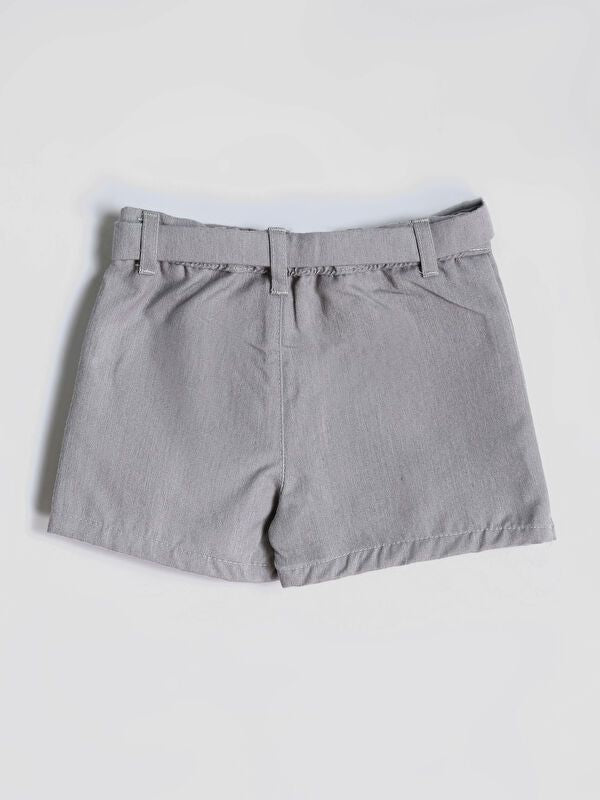 Moudda LC Waikiki - Short / bermuda tissé Fille Mélange de gris - Tunisie 2