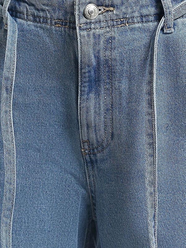 Moudda LC Waikiki - Jean basique en denim couleur Bleu indigo clair rodé pour femmes - Tunisie 3