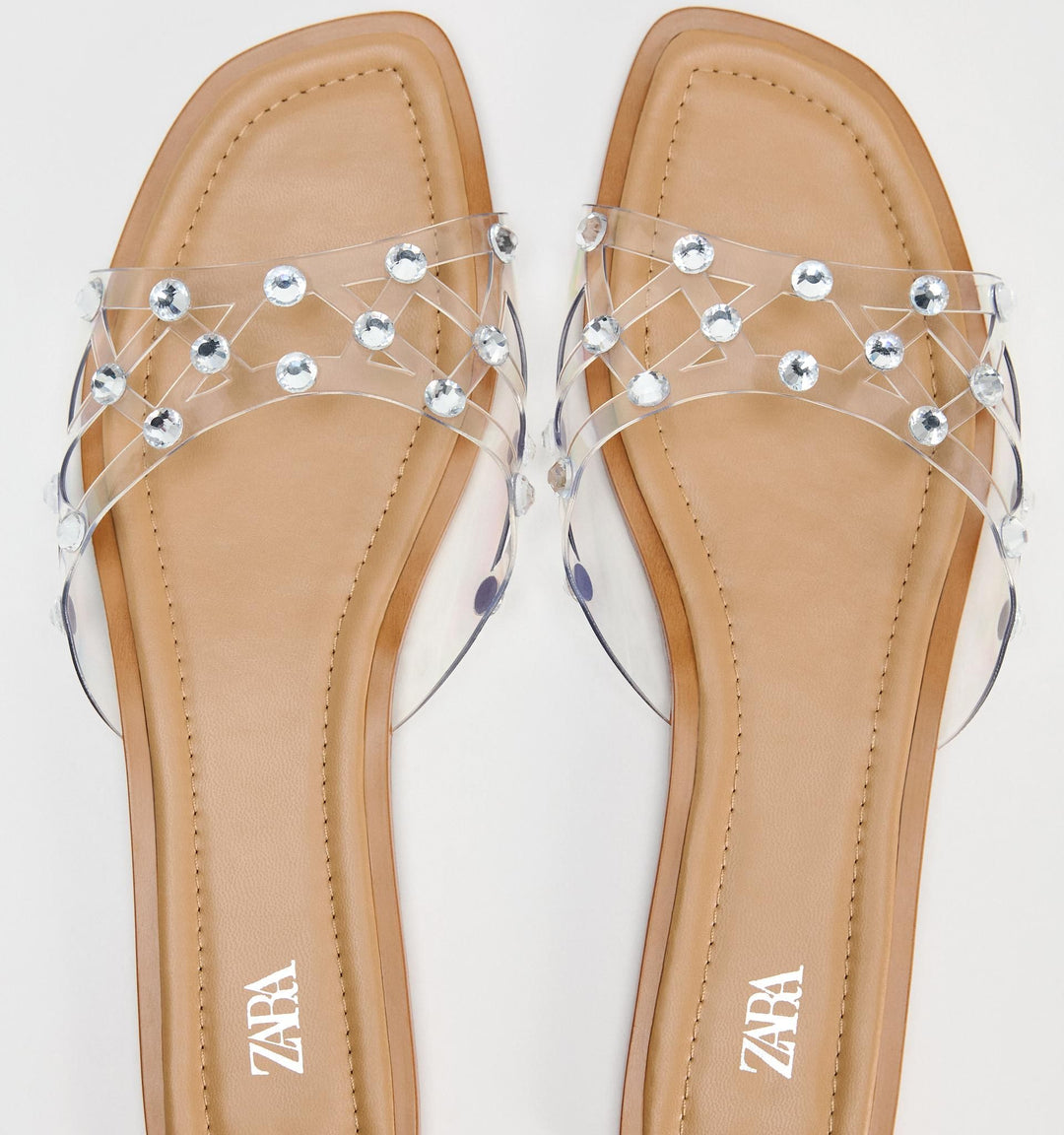 Moudda ZARA - Ballerines vinyle découpe brillants - Tunisie 5