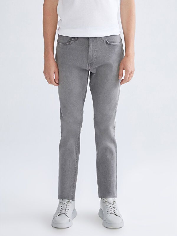 Moudda LC Waikiki - Pantalon jean tissé basique Homme Rodéo grey - Tunisie 2