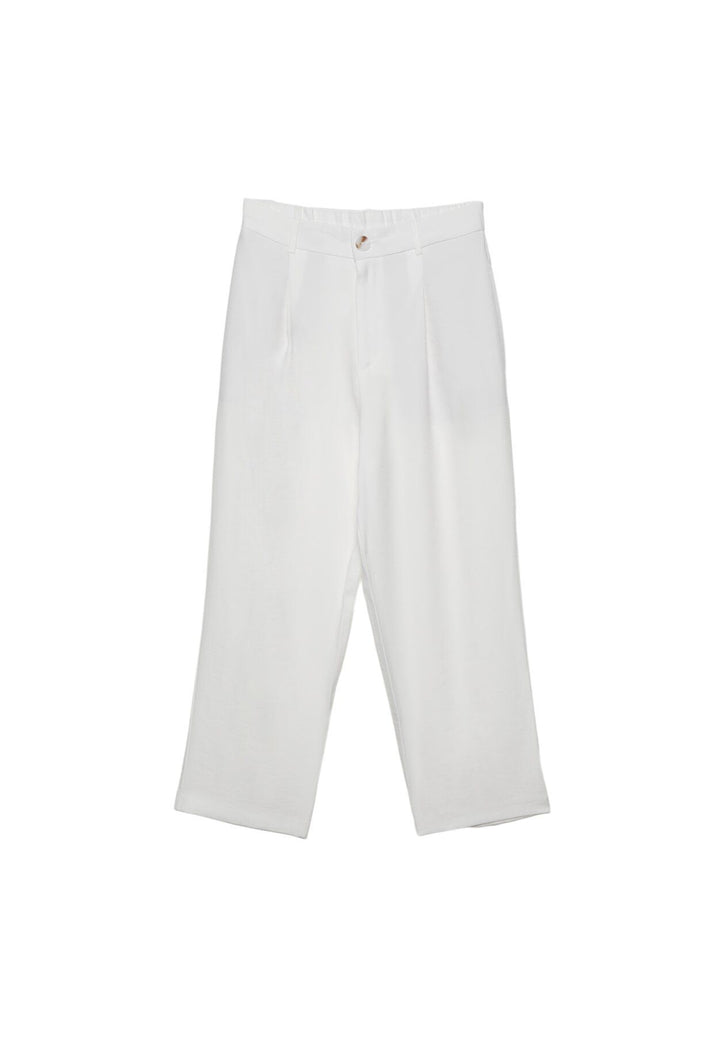 Moudda STRADIVARIUS - Pantalon Carrot Rustique Écru - Tunisie 1