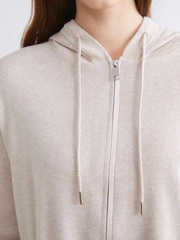 Moudda LC Waikiki - Cardigan en tricot Femme Beige clair - Tunisie 3