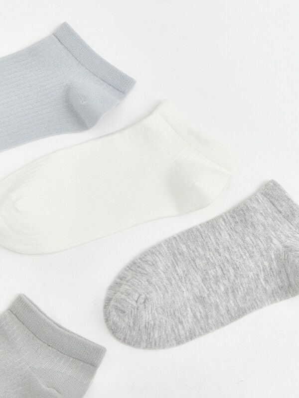 Moudda LC Waikiki - Chaussettes liner trainer (sport) pour Femme couleur Gris clair - Tunisie 2