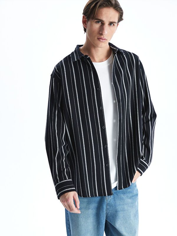 Moudda LC Waikiki - Chemise manches longues en tissu pour Homme - Tunisie 1