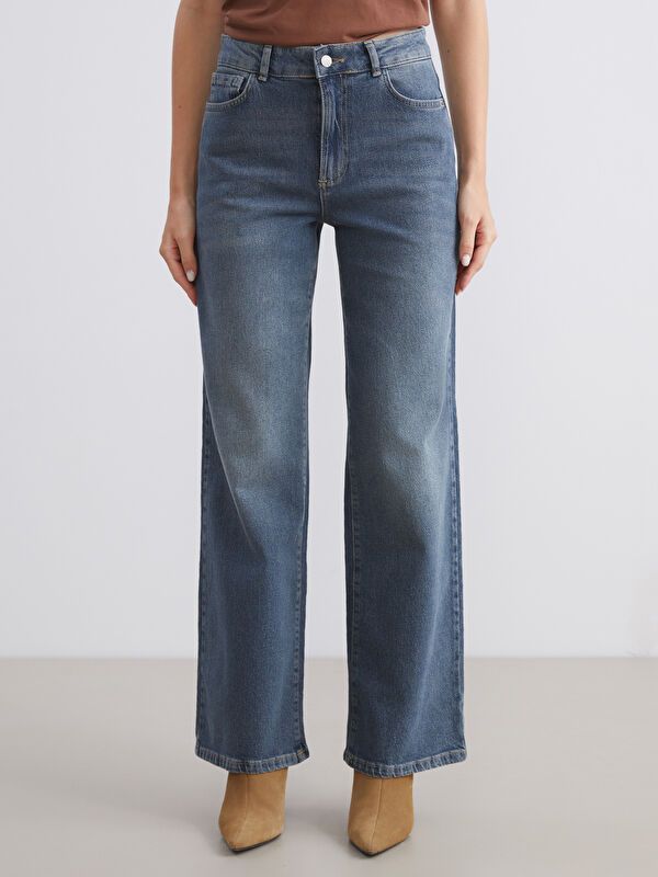 Moudda LC Waikiki - pantalon en jean tissé pour Femmes - Tunisie 2