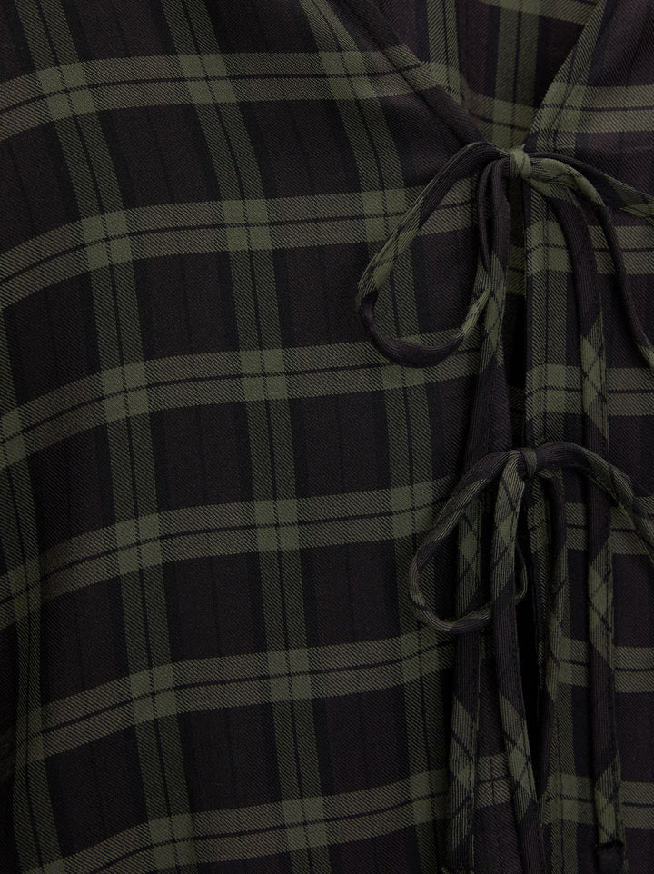 Moudda PULL & BEAR - Chemise Lacets à Carreaux - Tunisie 1