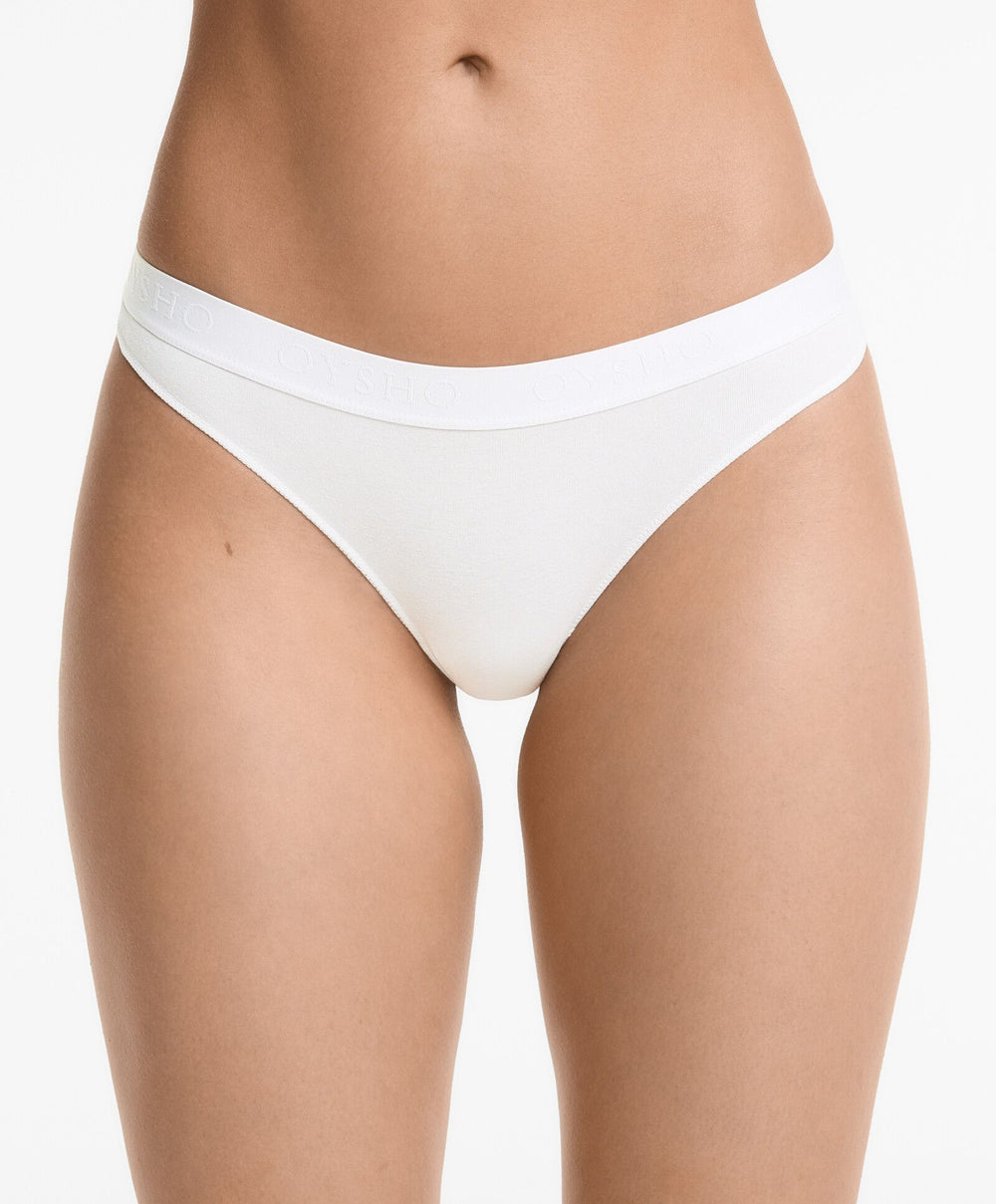 Moudda Oysho - Pack 3 Culottes Coton - Logo Capsule - Tunisie 2