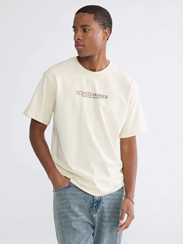 Moudda LC Waikiki - T-shirt imprimé manches courtes en jersey pour Homme - Tunisie 1
