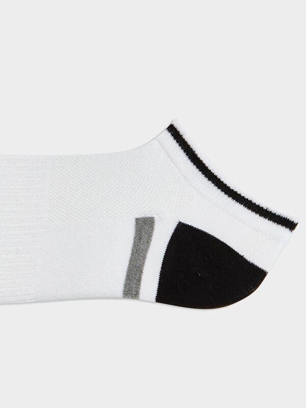 Moudda LC Waikiki - Chaussettes liner trainer (sport) pour Homme couleur Blanc - Tunisie 2
