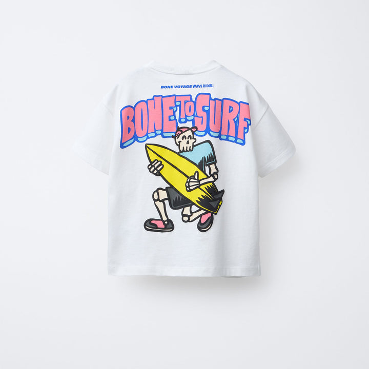 Moudda ZARA - T-Shirt Enfant - Bone to Surf - Tunisie 2