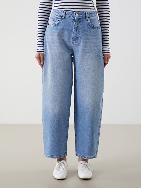 Moudda LC Waikiki - pantalon tissé en jean pour Femmes - Tunisie 2