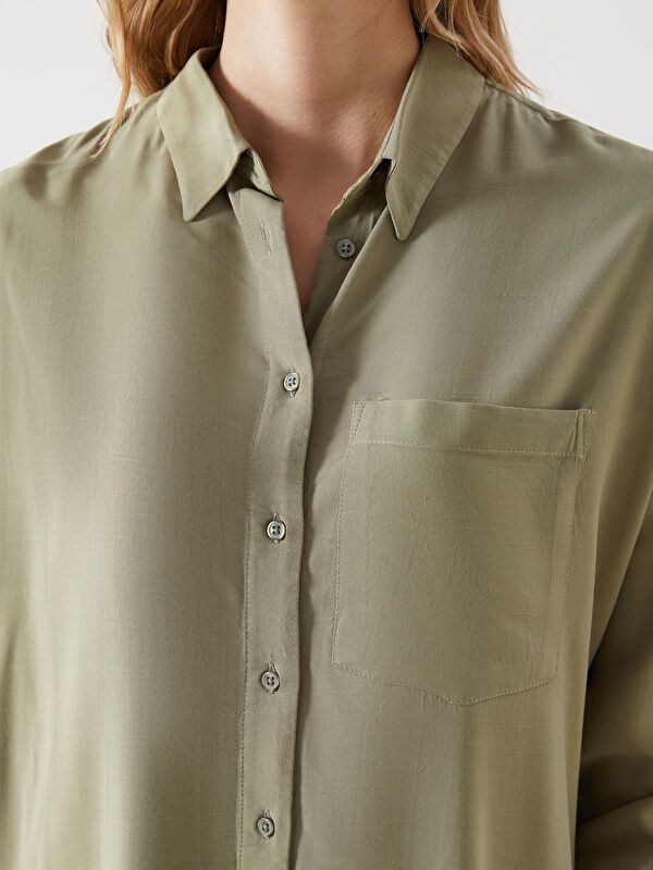 Moudda LC Waikiki - Chemise tissée à manches longues pour Femmes - Tunisie 3