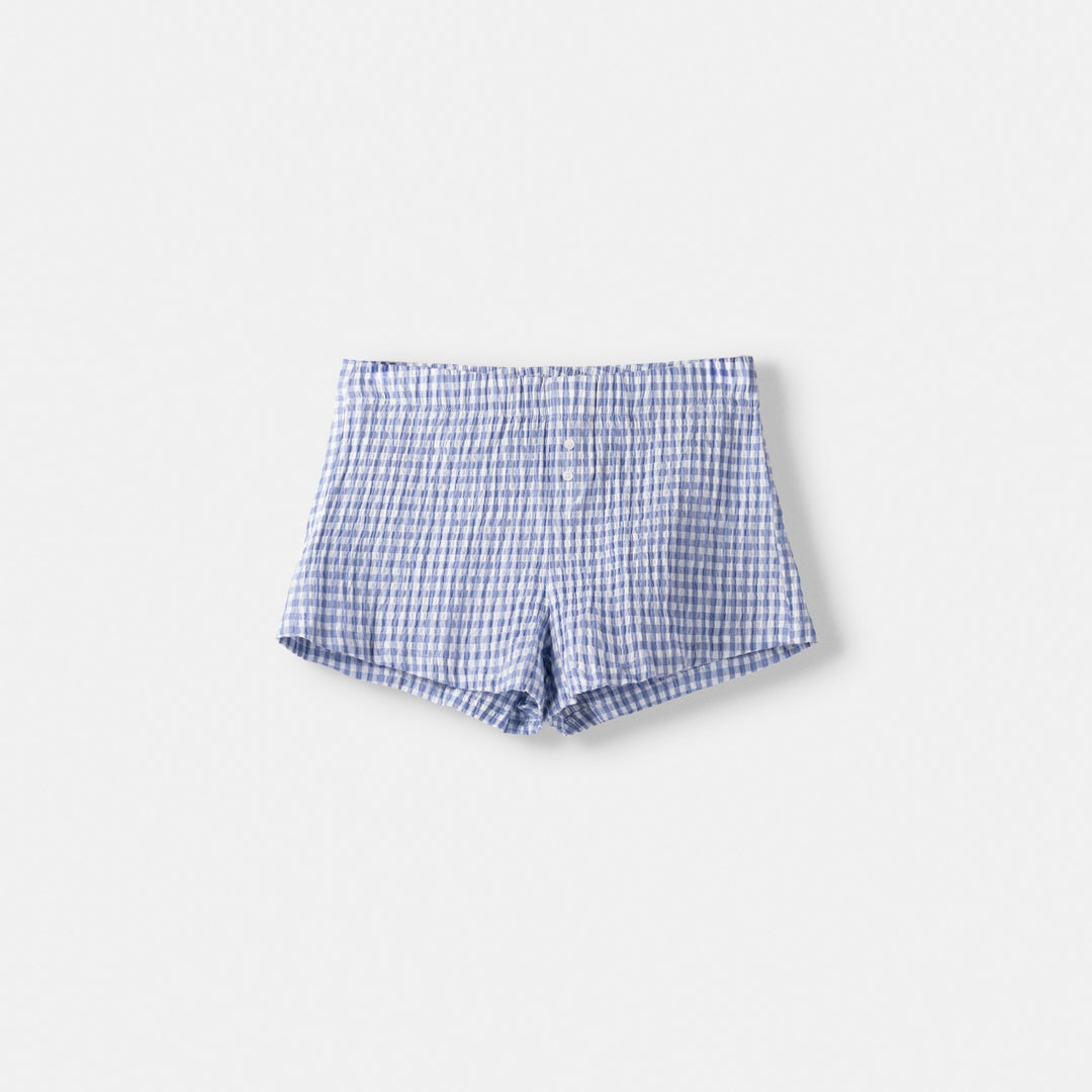 Moudda BERSHKA - Short Style Caleçon à Carreaux Vichy - Tunisie 1