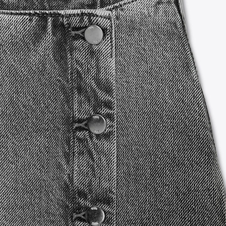 Moudda ZARA - Jupe Denim Midi - Croisée & Boutons - Tunisie 3