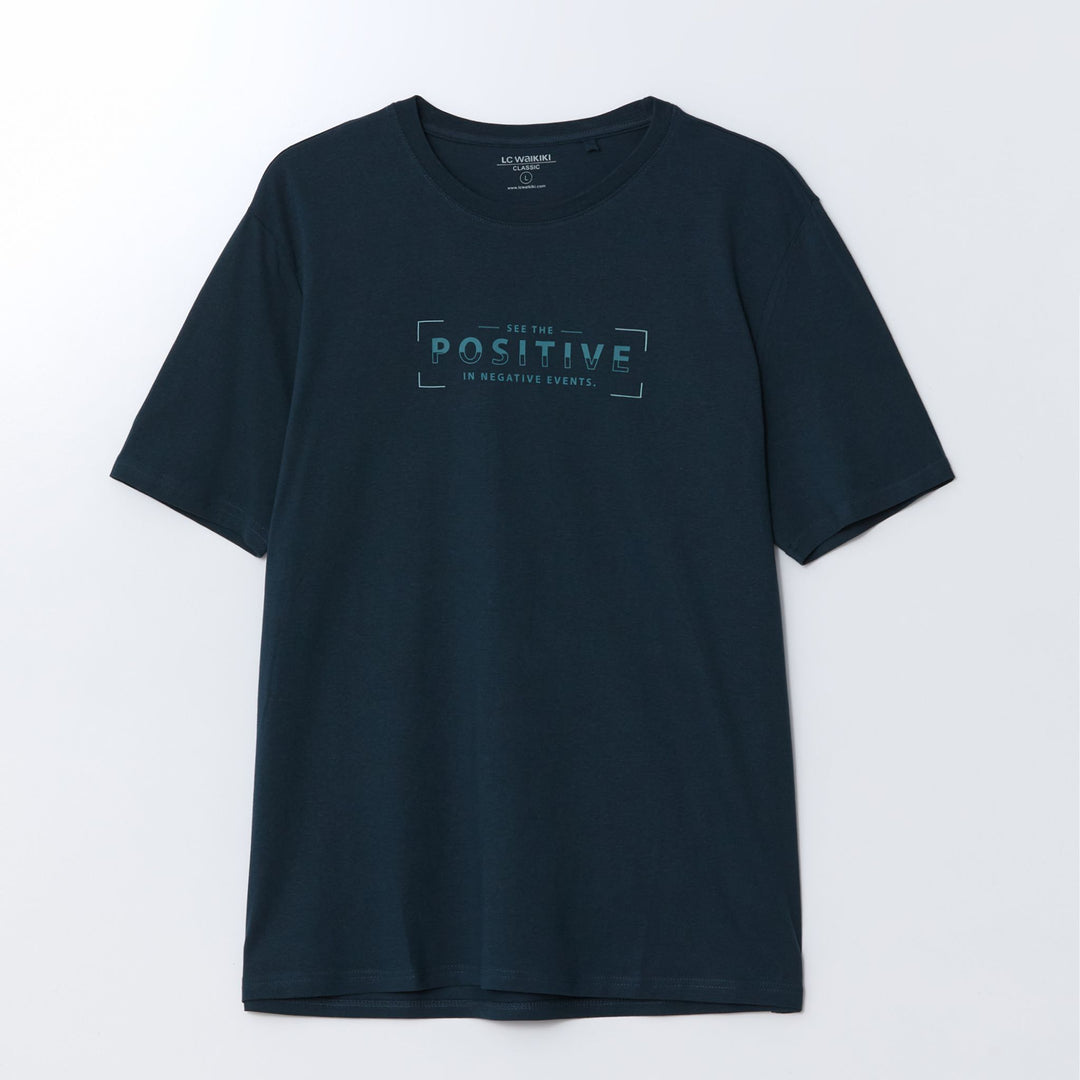 Moudda LC Waikiki - T-shirt imprimé en jersey manches courtes Homme Essence - Tunisie 1