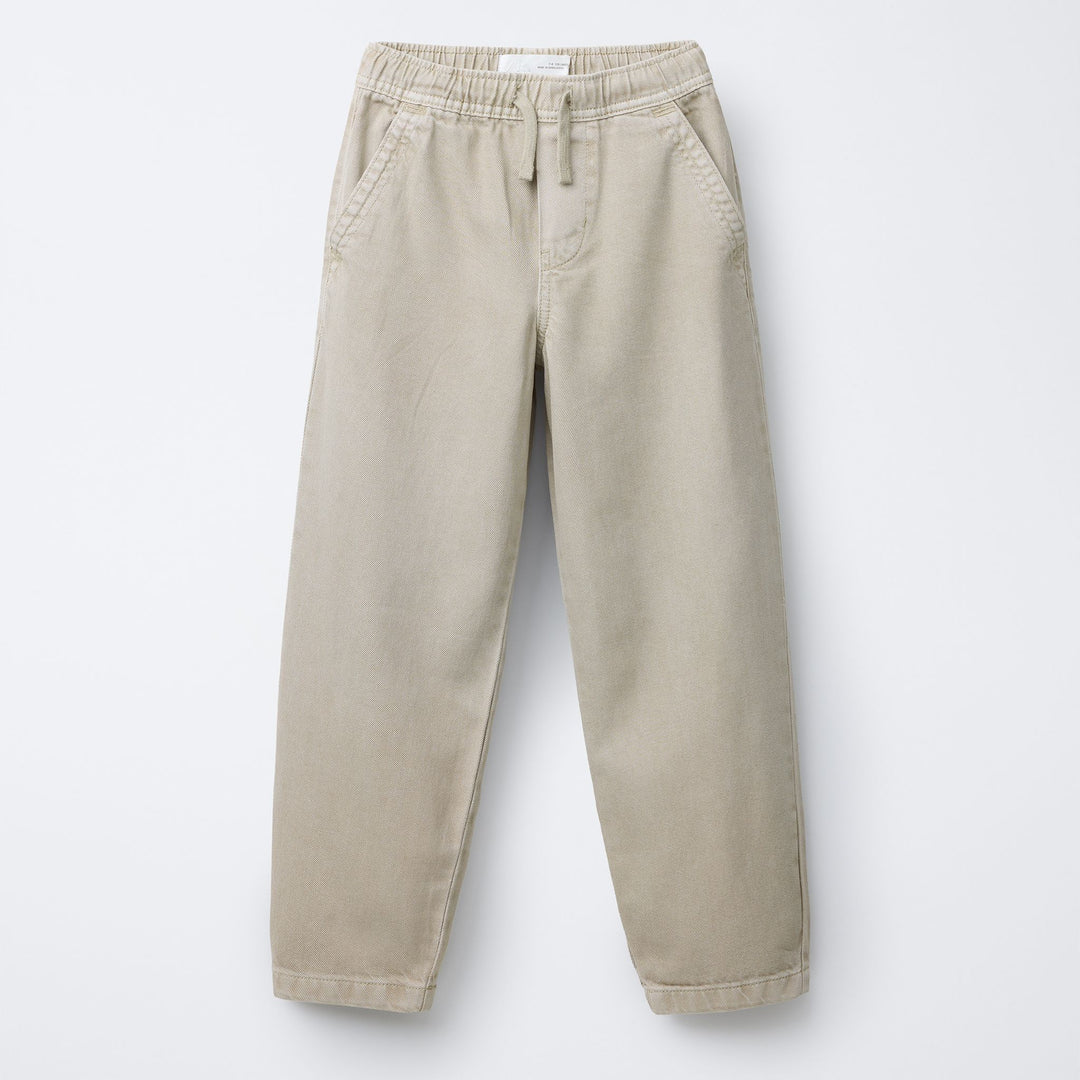 Moudda ZARA - Pantalon - Élastiques, Serge Fluide & Coton/Tencel - Tunisie 1