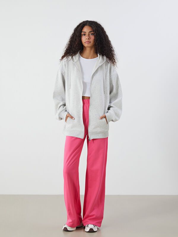 Moudda LC Waikiki - Cardigan en jersey Femme Mélange gris clair - Tunisie 2