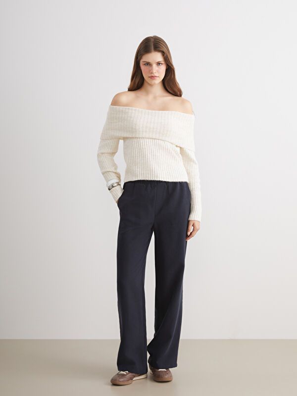 Moudda LC Waikiki - Pull en tricot Femme Ecru - Tunisie 2