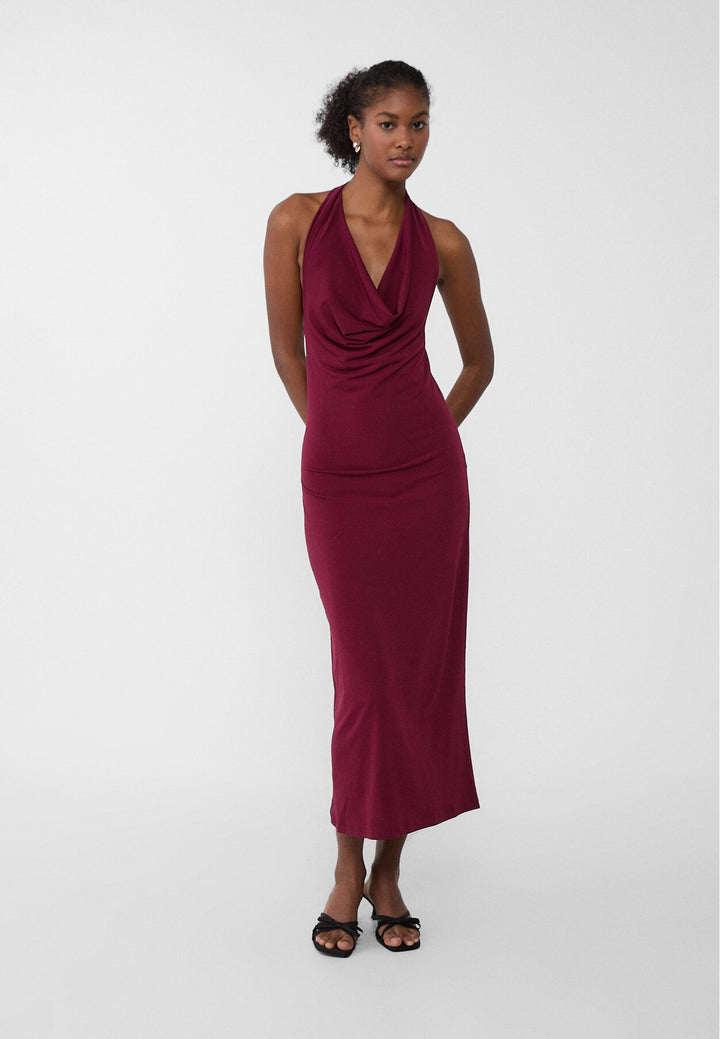 Moudda STRADIVARIUS - Robe Midi Halter S/M - Tunisie 3