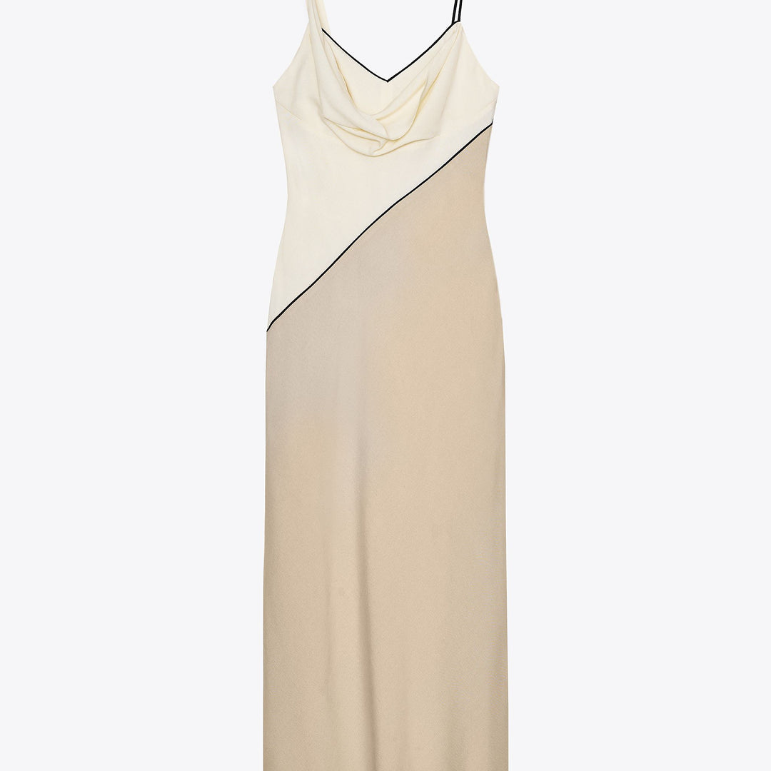 Moudda ZARA - Robe Midi Viscose - Bicolore - Tunisie 1