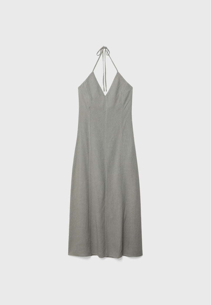 Moudda STRADIVARIUS - Robe Midi Halter Rustique - Tunisie 2