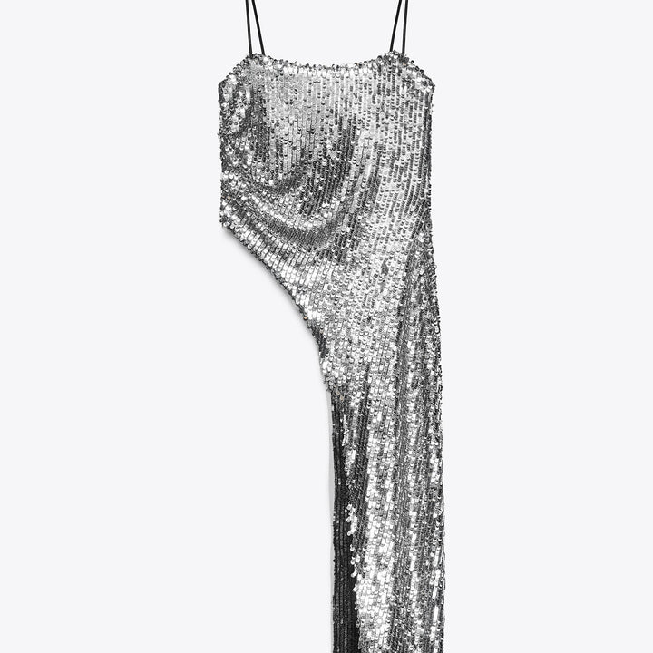 Moudda ZARA - Top Asymétrique - Paillettes - Tunisie 1