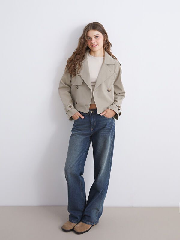 Moudda LC Waikiki - Trench Femme Kaki clair - Tunisie 2