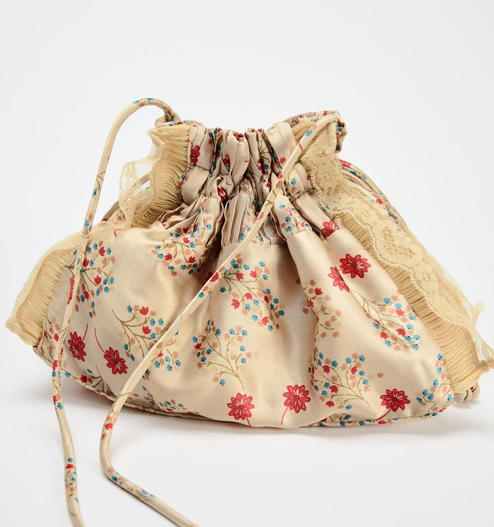 Moudda ZARA - Sac mini satin fleurs - Tunisie 3