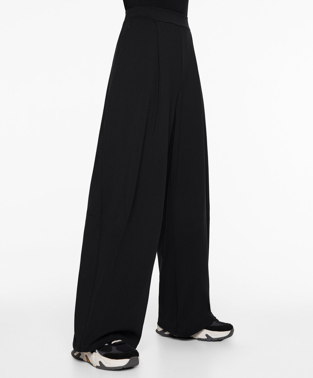 Moudda Oysho - Pantalon Long Large Chaud - Taille Haute & Cheville - Tunisie 1