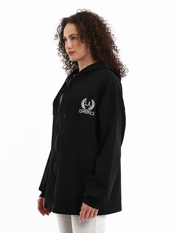 Moudda LC Waikiki - Cardigan en jersey Femme Noir - Tunisie 4