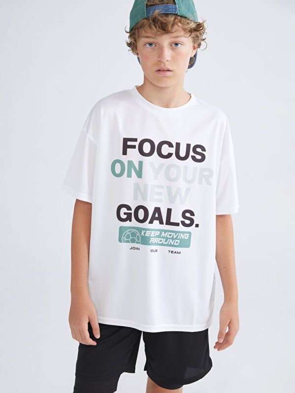 Moudda LC Waikiki - T-shirt manches courtes en jersey pour Garçon - Tunisie 2