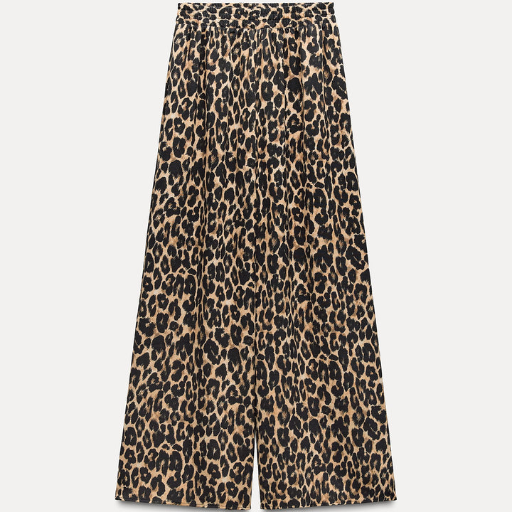Moudda ZARA - Pantalon palazzo léopard - Tunisie 1