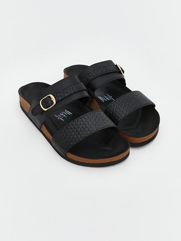 Moudda LC Waikiki - Pantoufles pour Femme couleur Noir - Tunisie 1