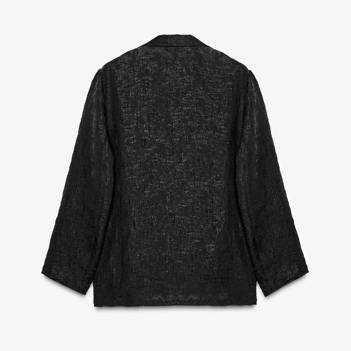 Moudda ZARA - Ensemble Blazer - Organza Froissé & Bouton Bijou - Tunisie 2