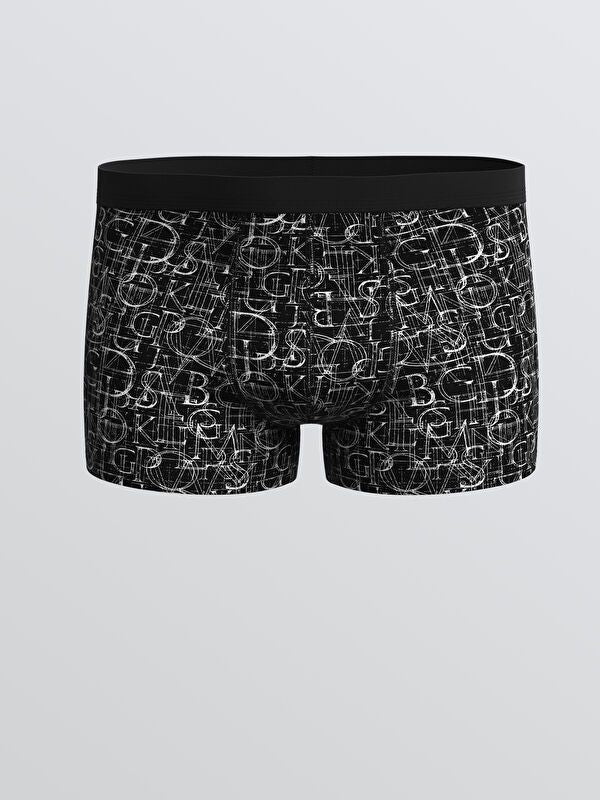 Moudda LC Waikiki - Boxer Homme Imprimé en noir - Tunisie 3