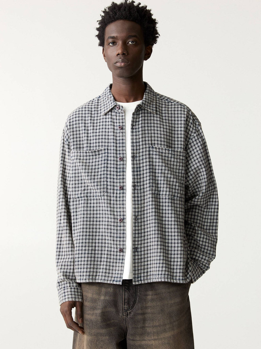 Moudda PULL & BEAR - Chemise - Carreaux Countryside & Cognac - Tunisie 2