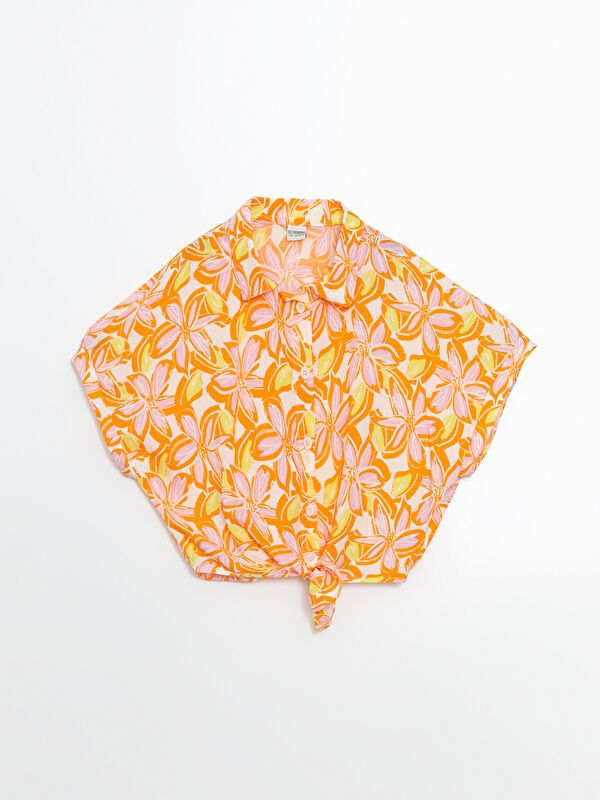 Moudda LC Waikiki - Chemise manches courtes en tissu pour Fille - Tunisie 1