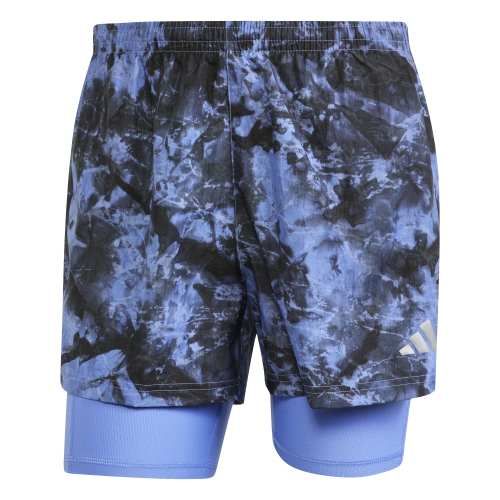 Moudda Adidas - Short Own The Run Spray Dye 2-In-1 - Tunisie 1