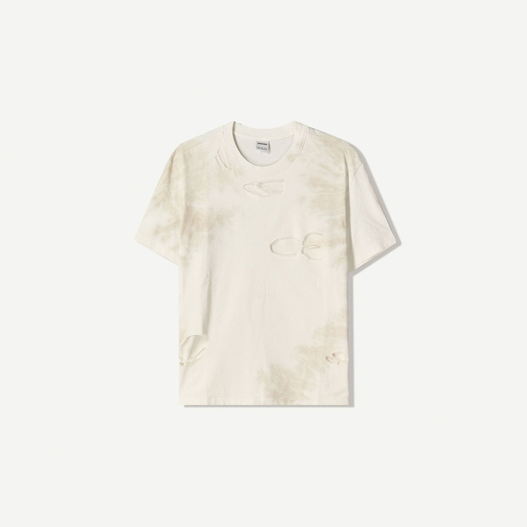 Moudda BERSHKA - T-Shirt Small - Lavé & Effet Déchiré - Tunisie 2