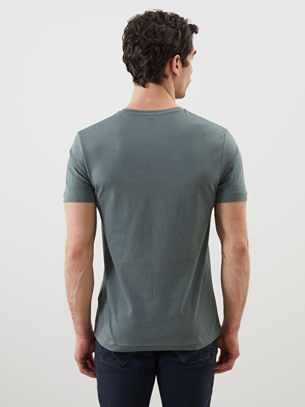 Moudda LC Waikiki - T-shirt col V manches courtes en jersey - Tunisie 4
