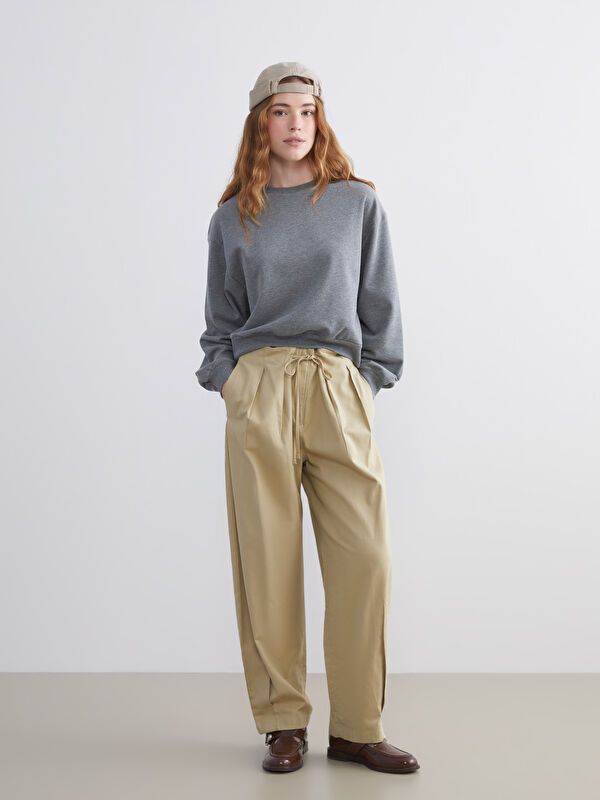 Moudda LC Waikiki - Sweatshirt en jersey Femme Mélange gris clair - Tunisie 2