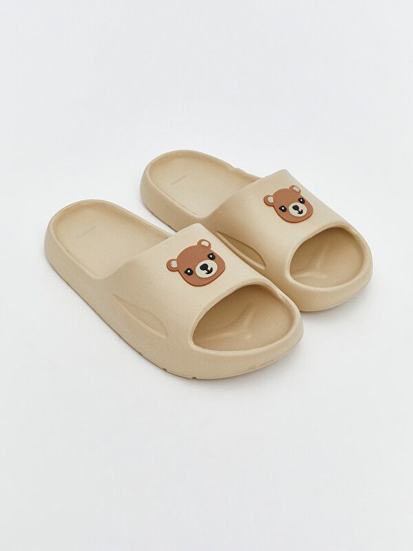 Moudda LC Waikiki - Pantoufles pour Fille couleur Beige - Tunisie 1