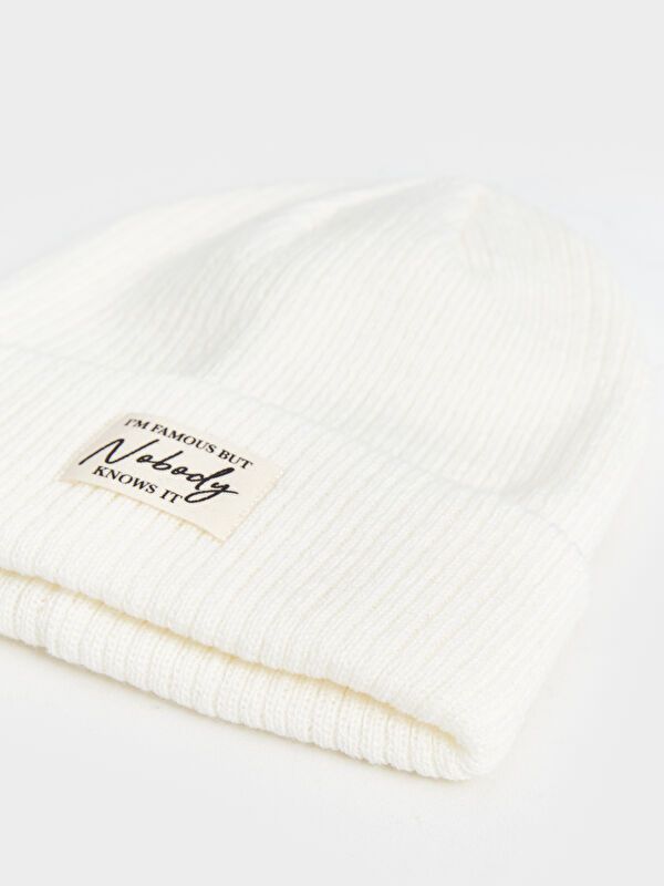 Moudda LC Waikiki - Bonnet tricot Fille Ecru - Tunisie 3