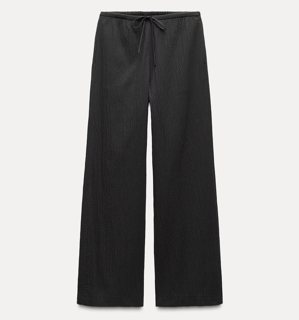 Moudda ZARA - Set pantalon pyjama seersucker - Tunisie 2
