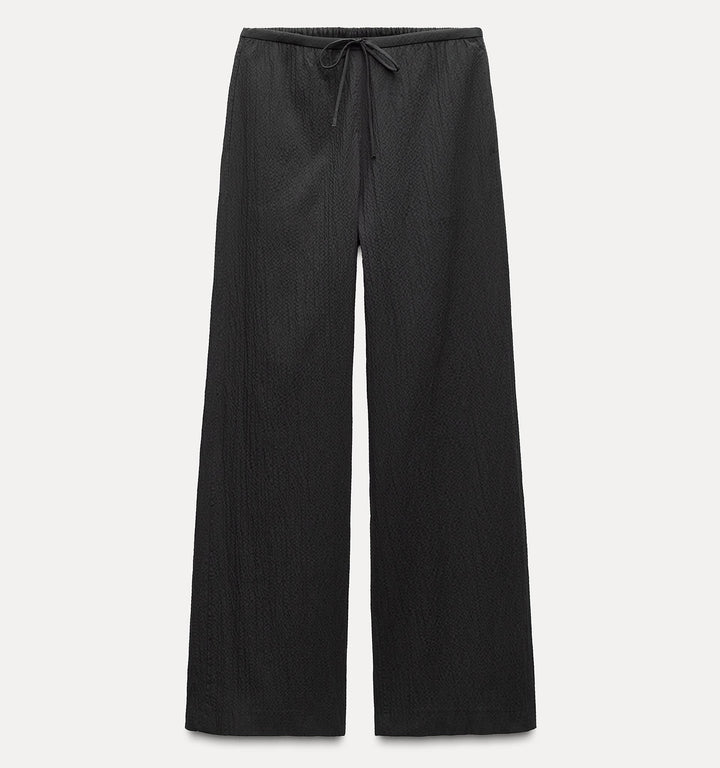 Moudda ZARA - Set pantalon pyjama seersucker - Tunisie 2