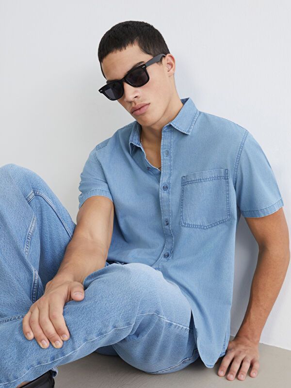 Moudda LC Waikiki - Chemise en jean manches courtes - Tunisie 1