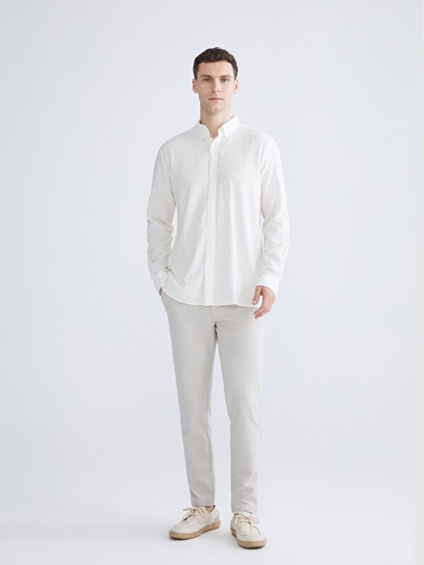 Moudda LC Waikiki - Pantalon tissé moyen Homme Gris - Tunisie 1