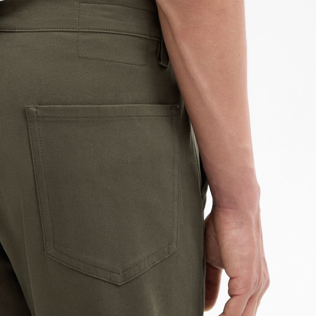 Moudda Massimo Dutti - Pantalon jean coton élégant 5 poches fuselé - Tunisie 3