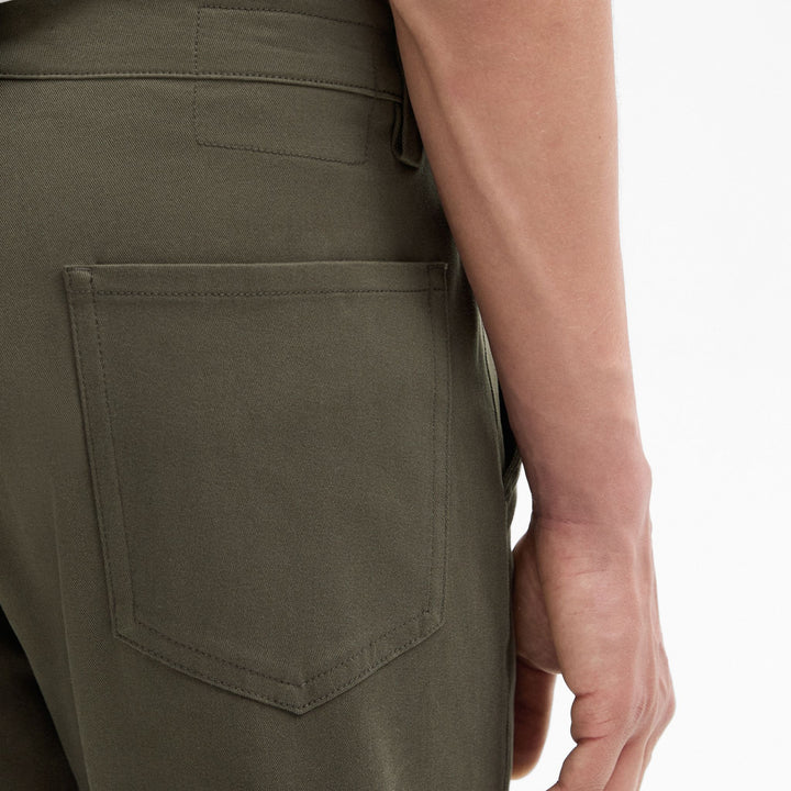 Moudda Massimo Dutti - Pantalon jean coton élégant 5 poches fuselé - Tunisie 3
